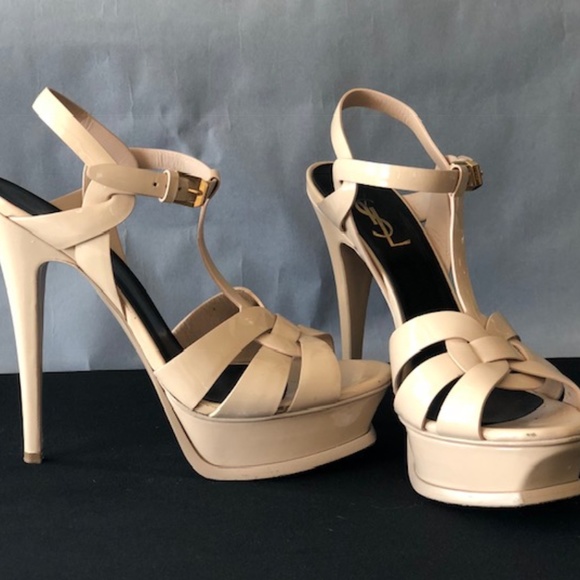 Saint Laurent Shoes - SAINT LAURENT Tribute Platform Sandal